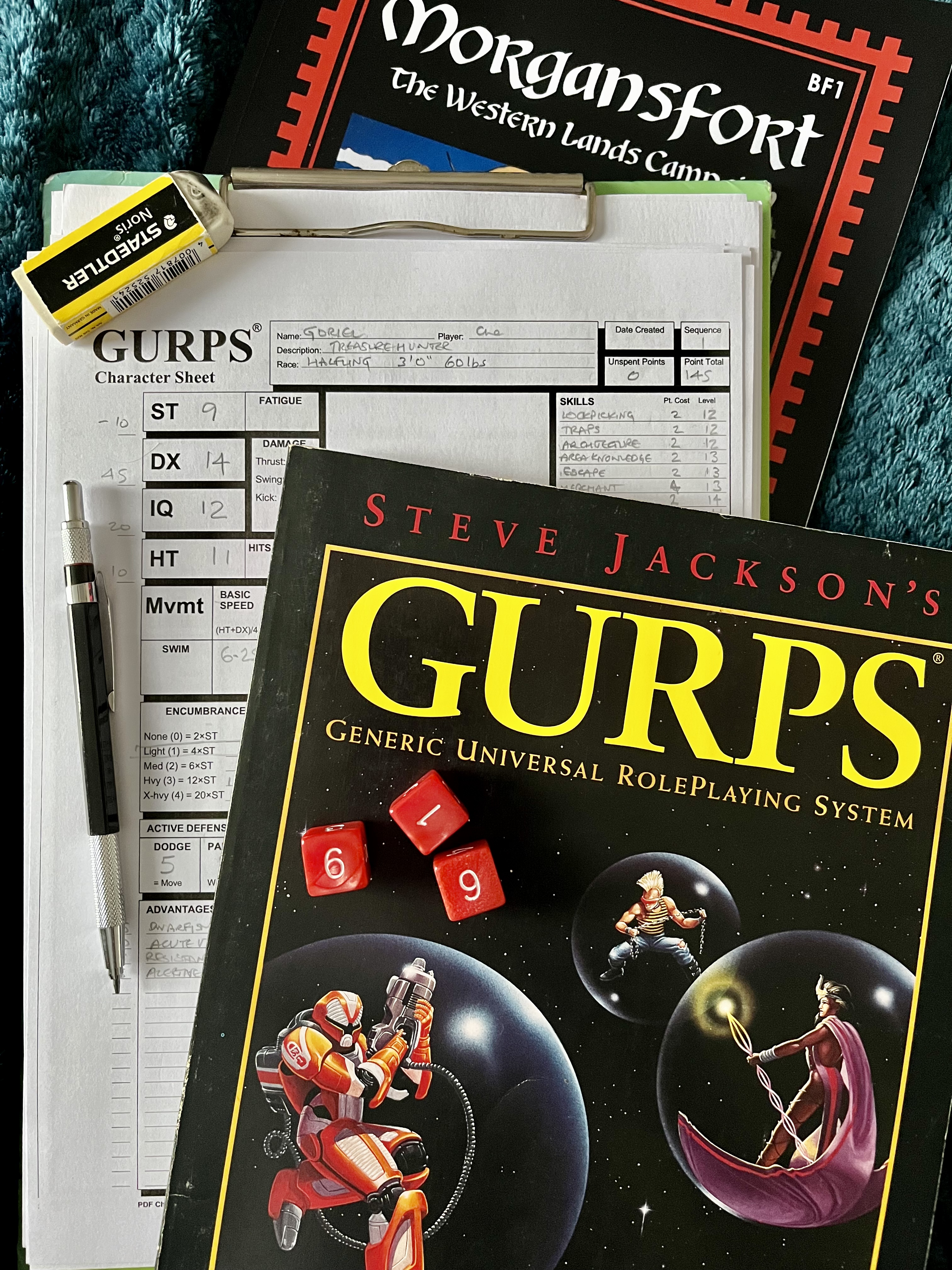 Old-School GURPS – Roleplay Rescue’s Blog