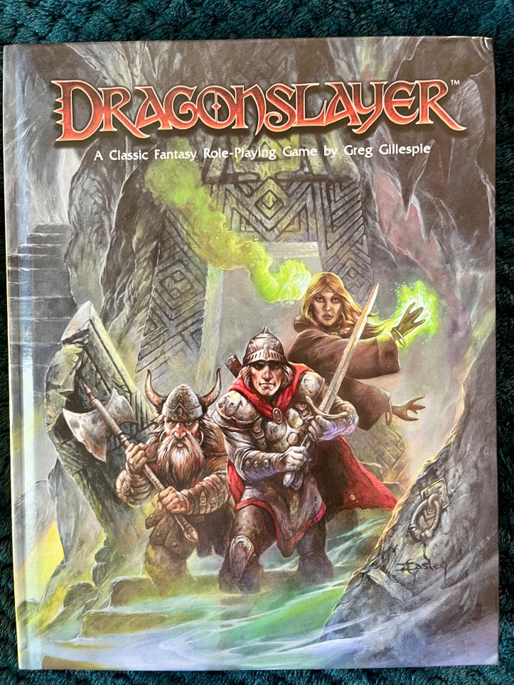 Cover of Dragonslayer RPG book
